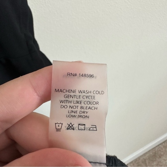 UNIVERSAL STANDARD Isabelle Luxe Sheath Dress Black Large - Picture 8 of 13